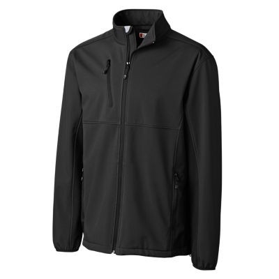 Clique Narvik Recycled Colorblock Stretch Softshell Mens Full Zip Jacket